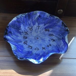 Hand Painted Zodiac Record Dish